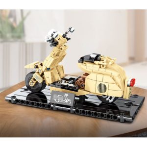 lego mô hình vespa Xếp Hình LEGO Xe Đua, Xe Máy, Xe Moto , Mô Hình Xe